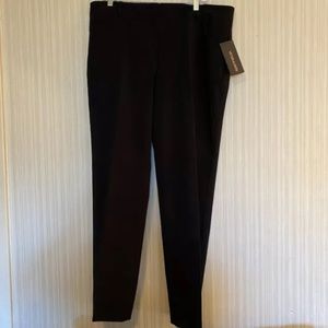 Victor VICTOR ALFARO Narrow Leg Pants Size 16 Black NWT